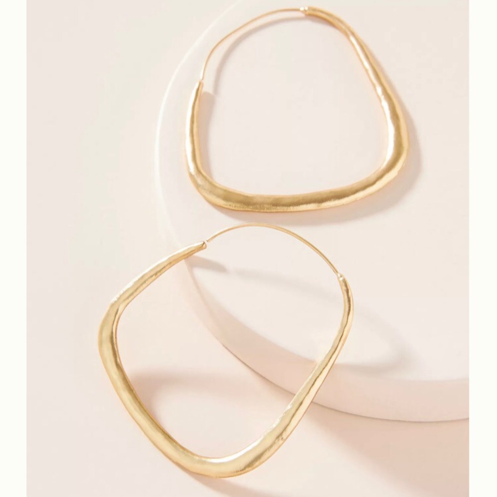 Anthropologie Corin Hoop Earrings